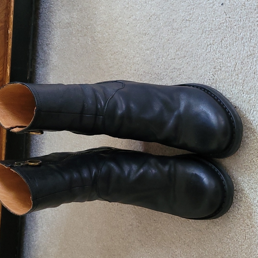 Fiorentini + Baker Black Boots size 38
